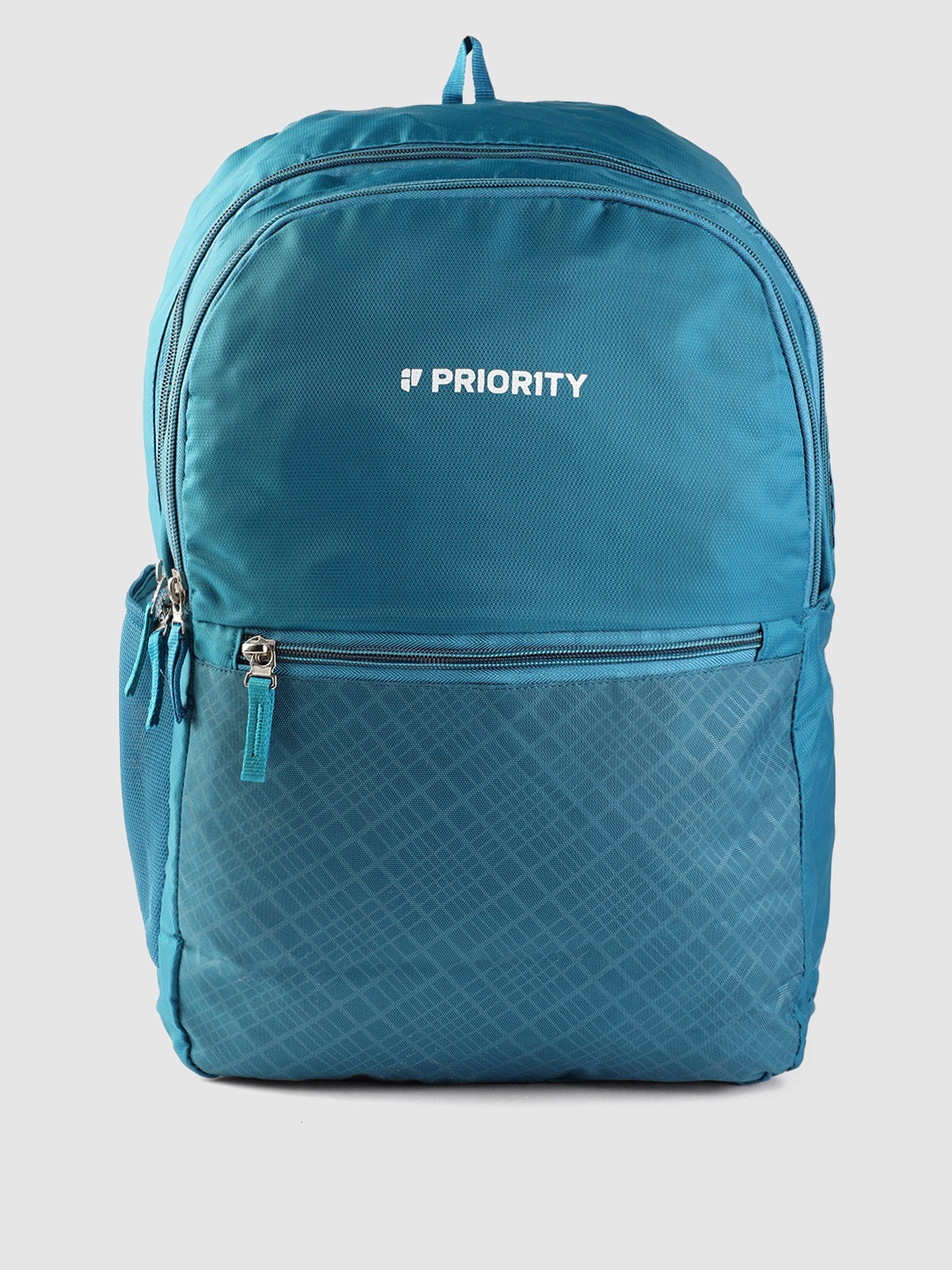 

Priority Unisex Stripe Printed Backpack-27L, Blue