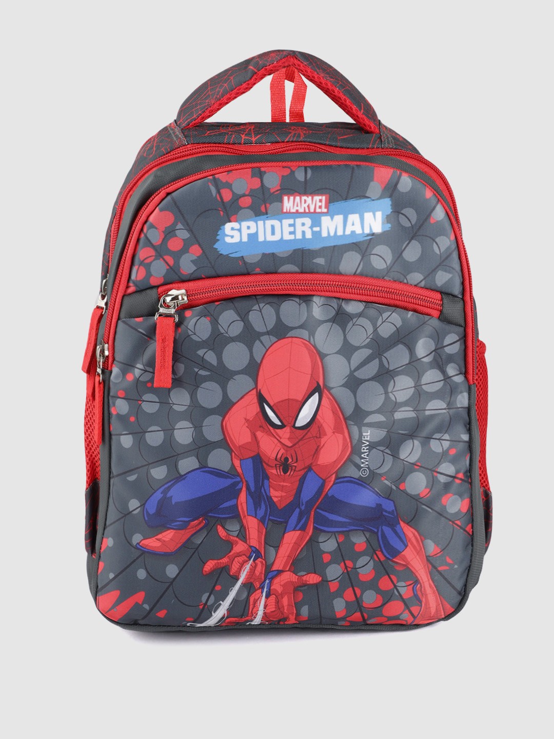 

Priority Boys Spiderman Printed Backpack-19L, Grey