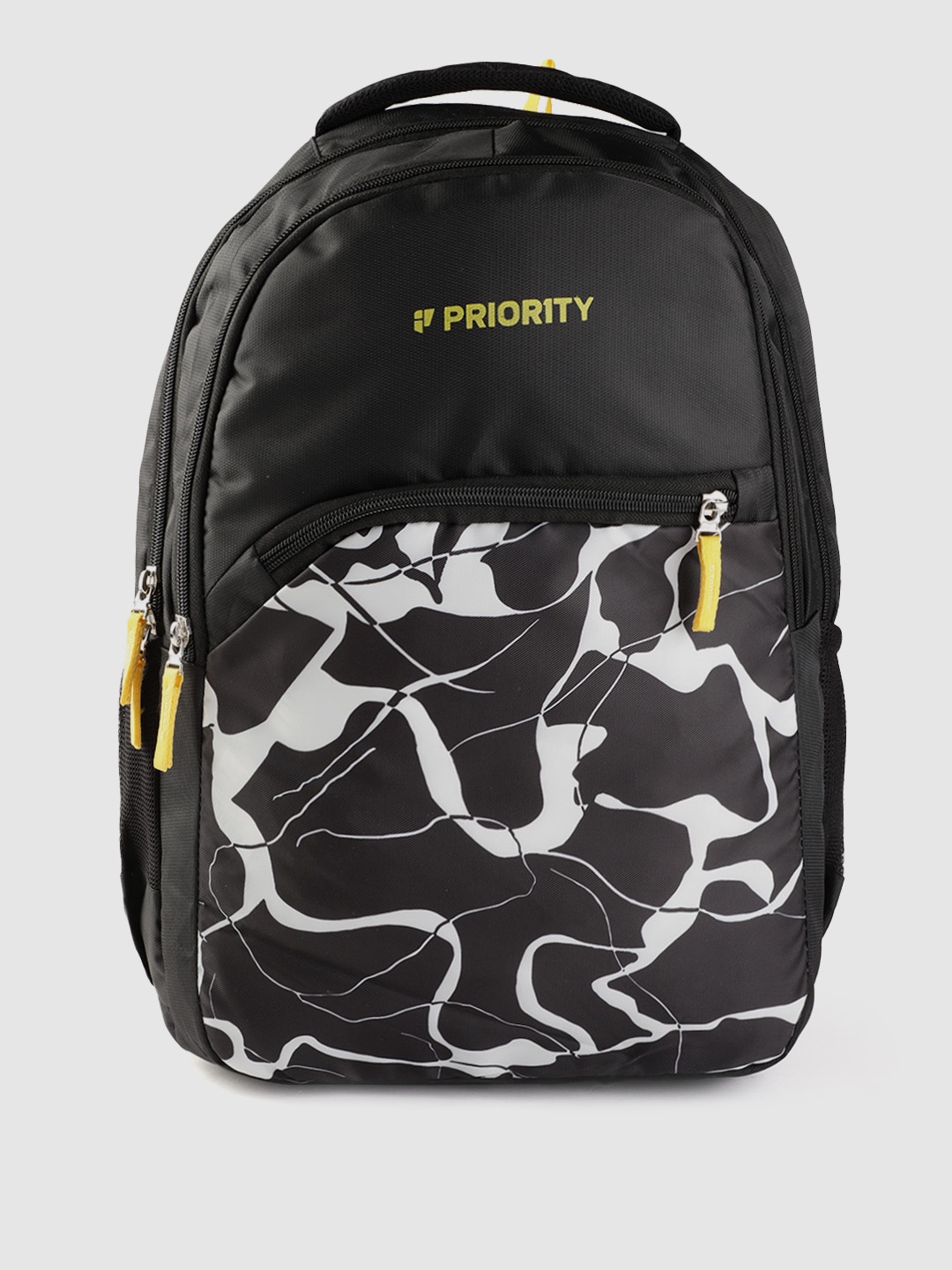 

Priority Unisex Graphic Printed Laptop Backpack - 38 L, Black