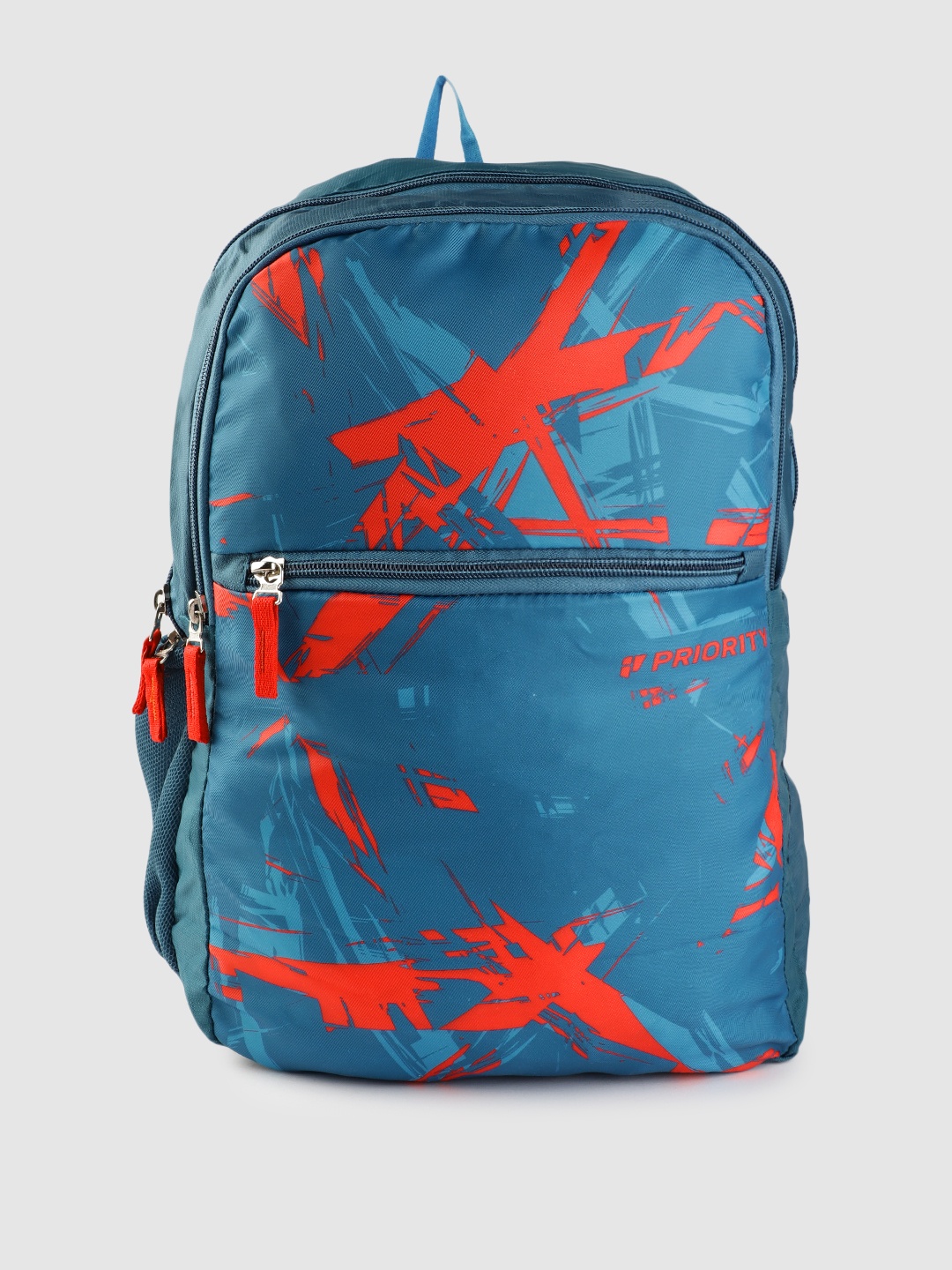 

Priority Unisex Graphic Printed Backpack, Blue