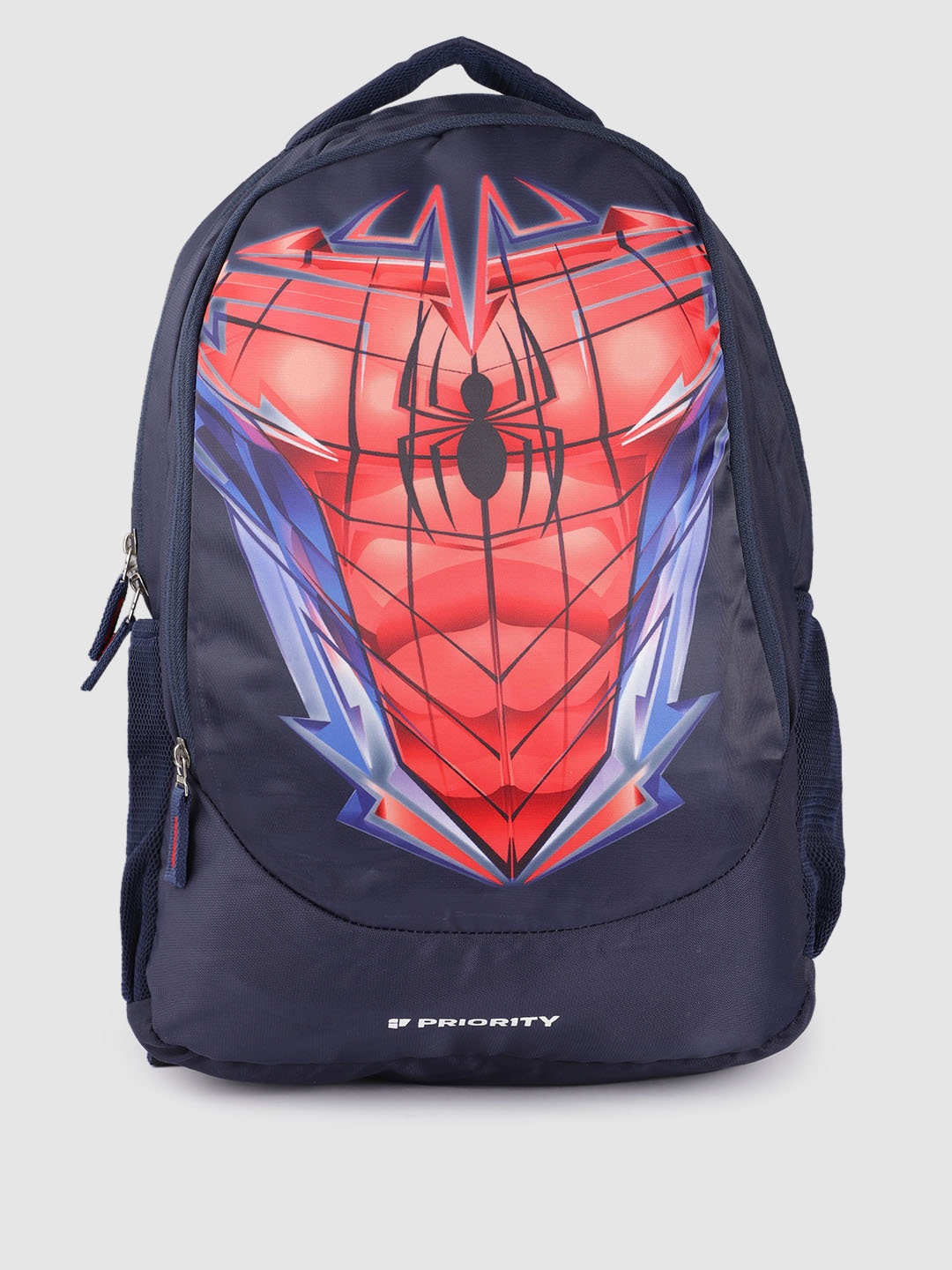 

Priority Boys Spiderman Printed Laptop Backpack- 32L, Navy blue