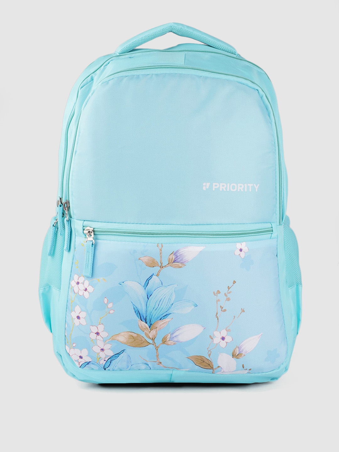 

Priority Girls Floral Printed Backpack - 37 L, Blue