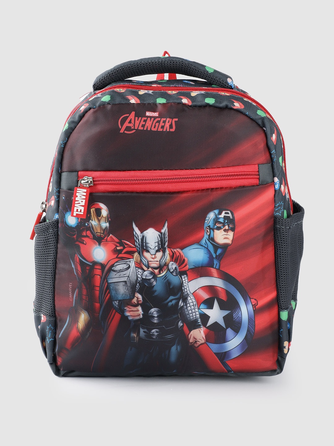 

Priority Boys Marvel Avengers Printed Backpack- 13L, Charcoal