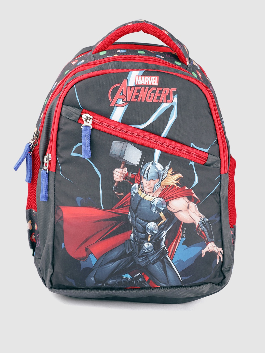 

Priority Boys Avenger Printed Backpack - 19 L, Grey