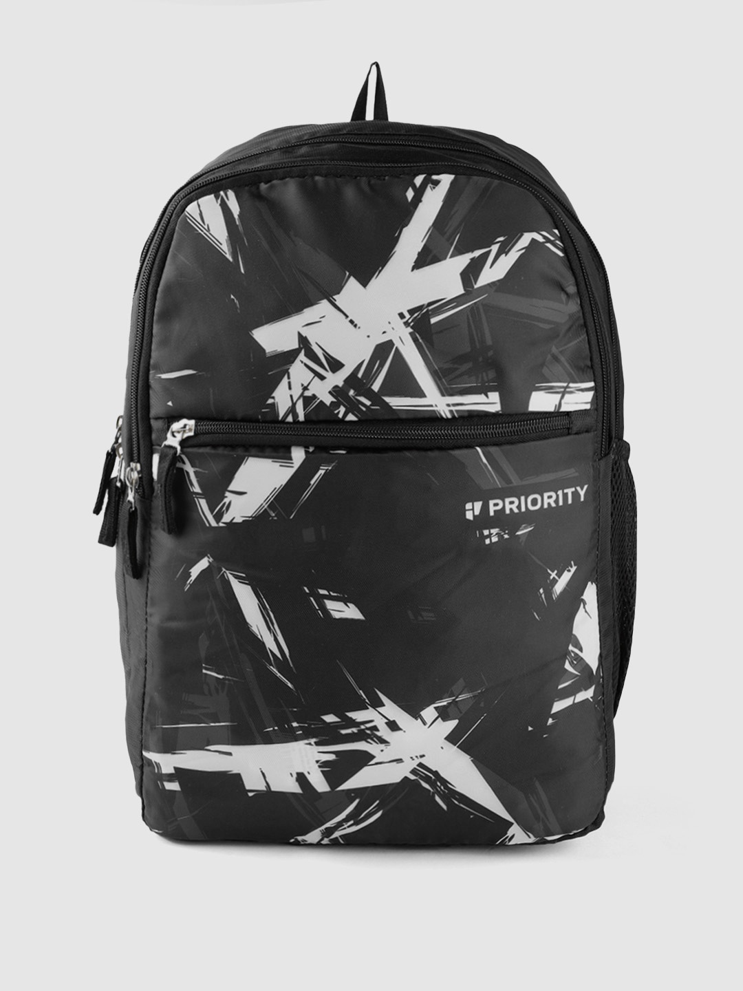 

Priority Unisex Graphic Printed Backpack - 27 L, Black