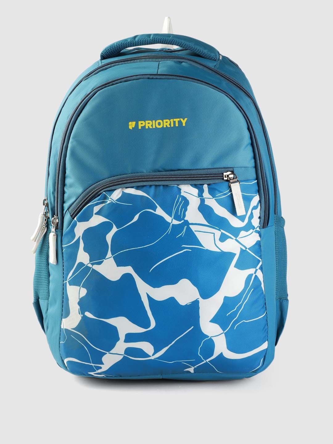 

Priority Unisex Graphic Printed Laptop Backpack - 38 L, Blue