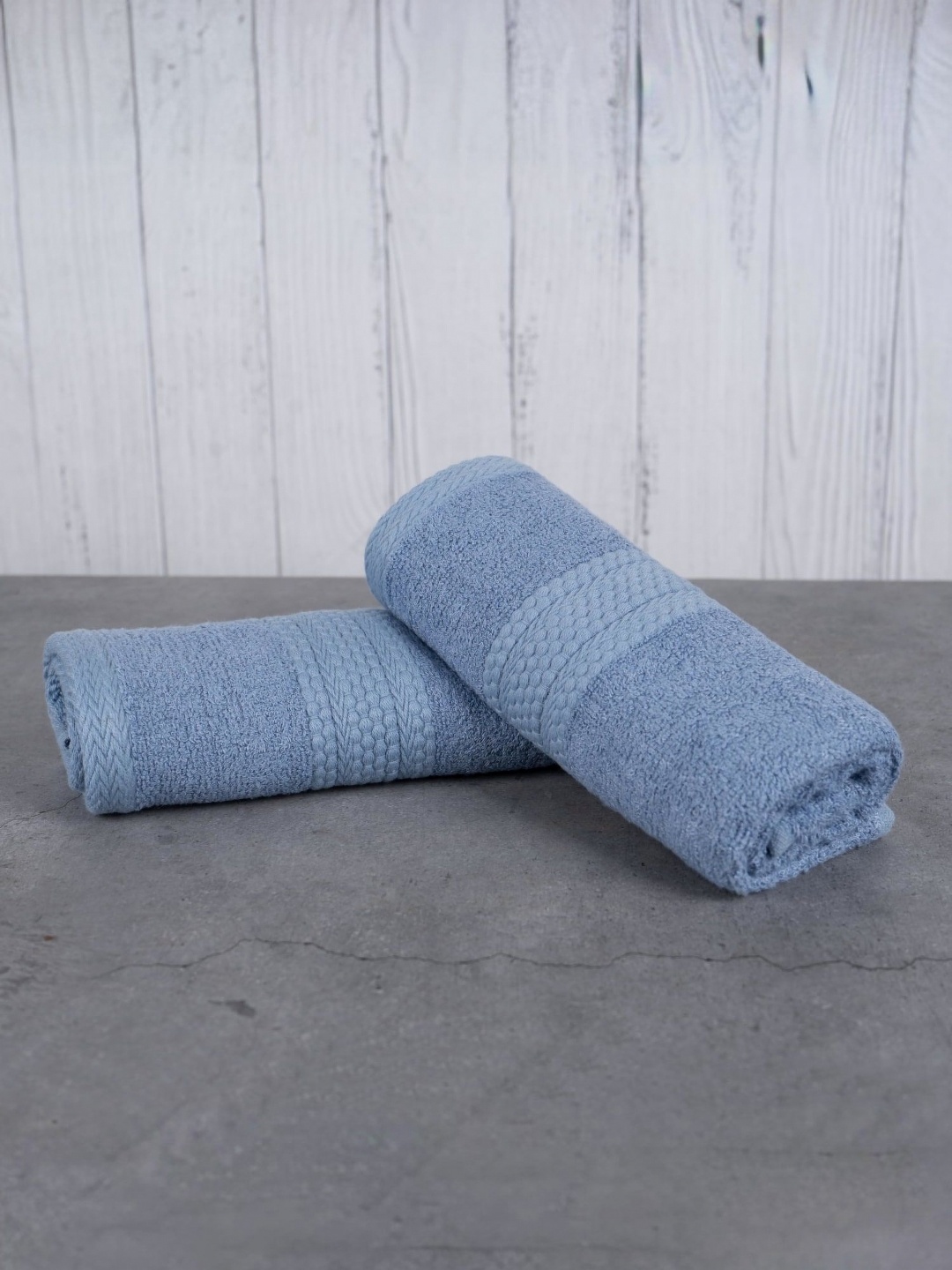 

MUSH Blue 2 Pieces 450 GSM Towel Set