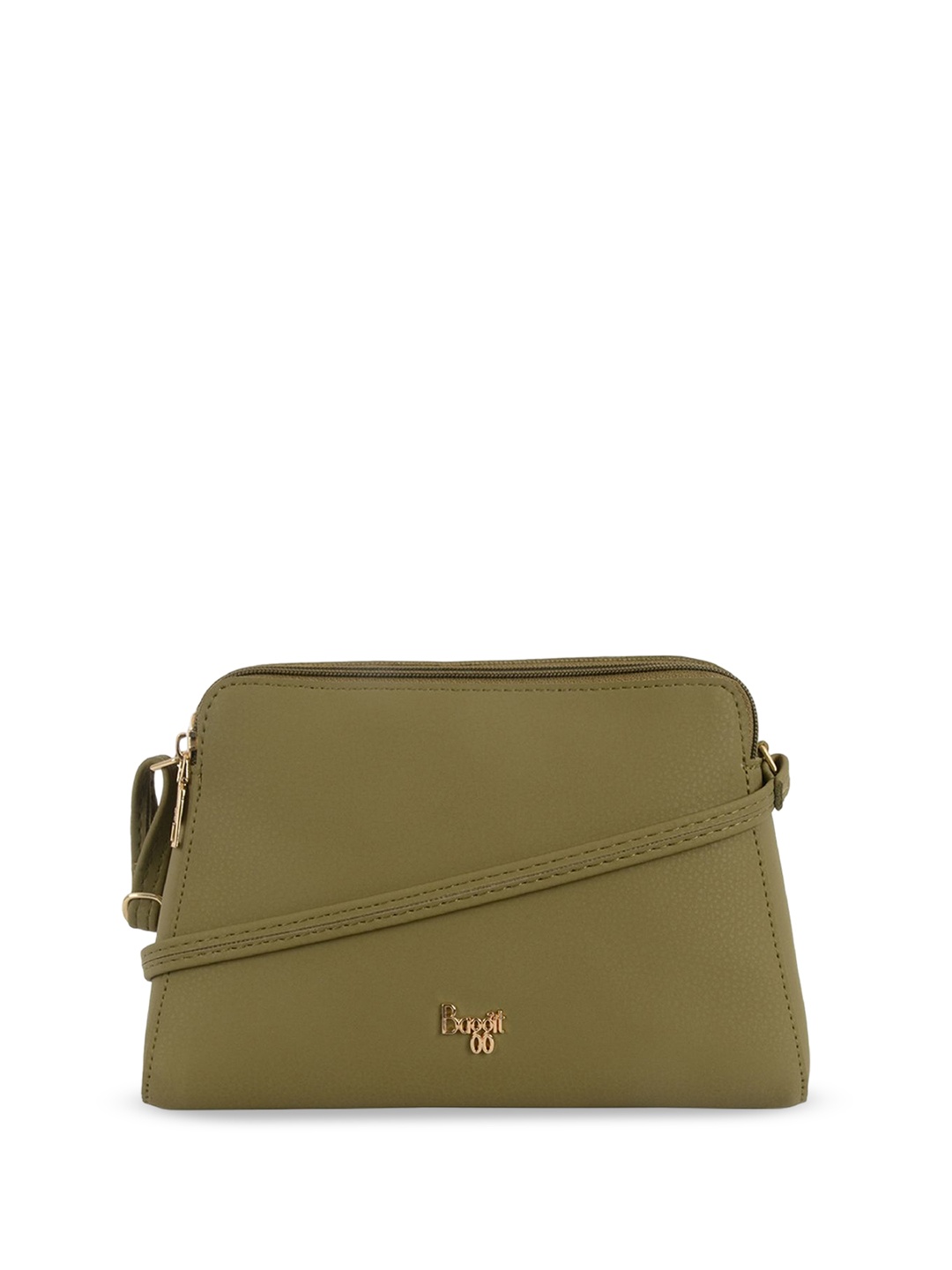 

Baggit Structured Sling Bag, Green