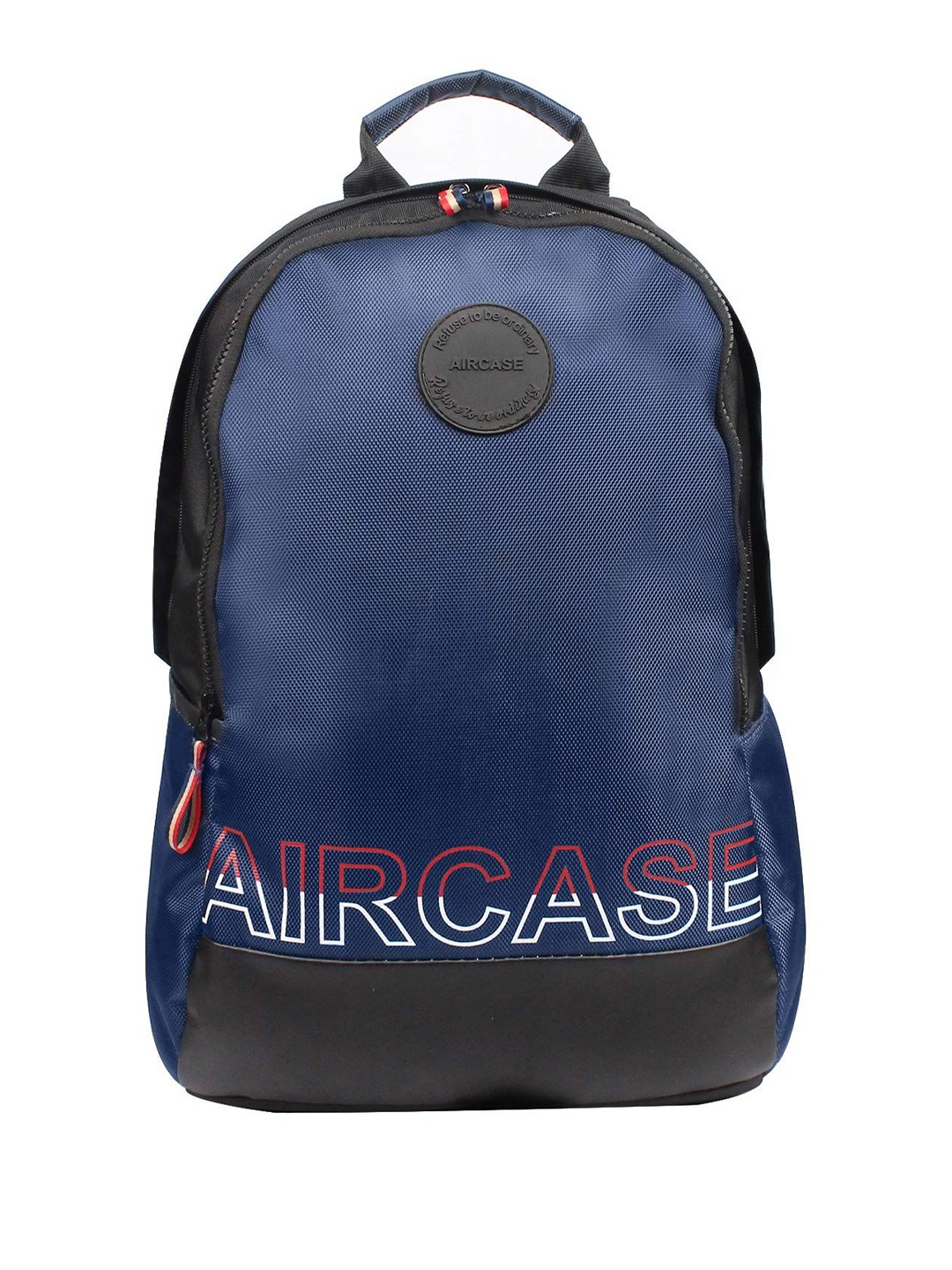 

AirCase Unisex Typography Backpack Up to 15 inch, Blue