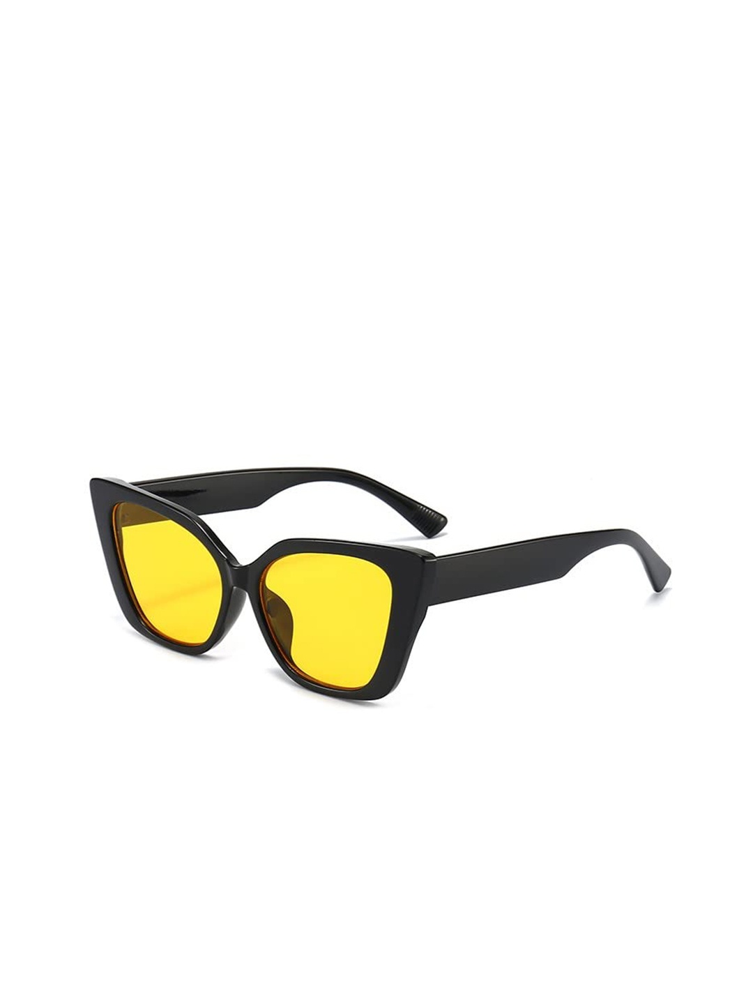 

AUGEN Unisex Cateye Sunglasses with UV Protected Lens VI-SG-143, Yellow