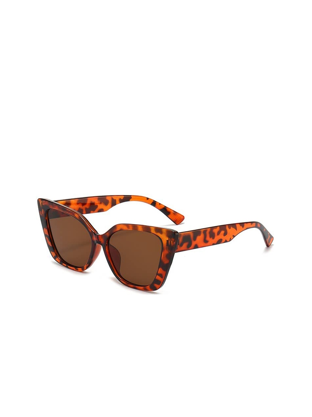 

AUGEN Unisex Cateye Sunglasses with UV Protected Lens VI-SG-143, Brown