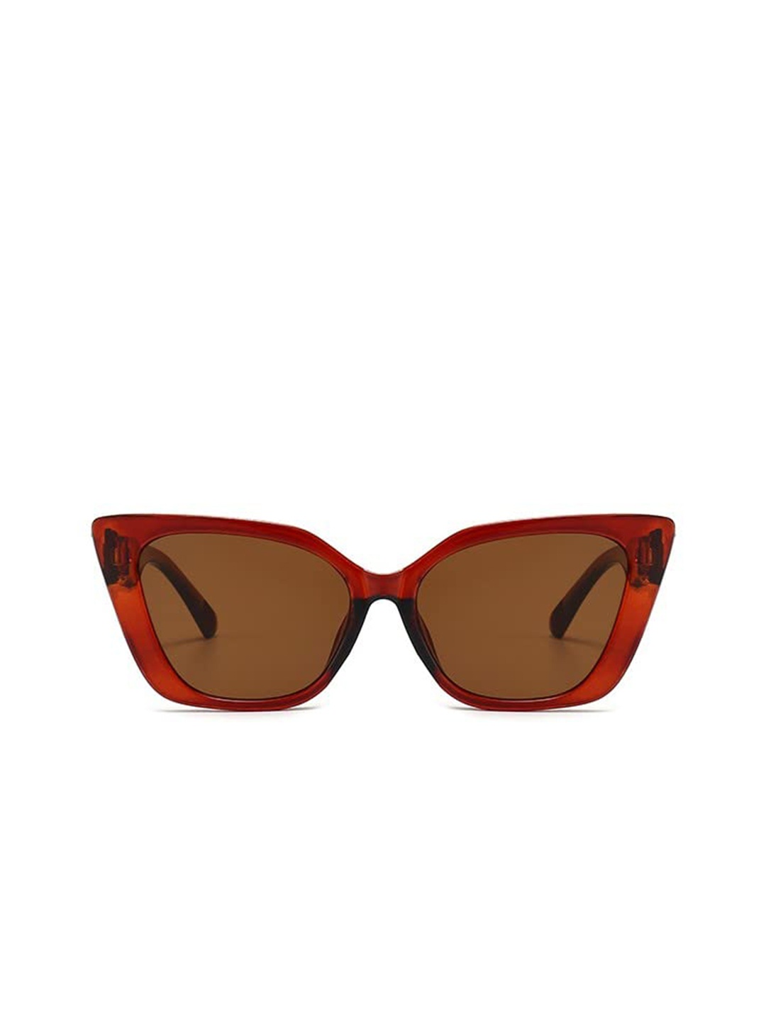 

AUGEN Unisex Wayfarer Sunglasses with UV Protected Lens VI-SG-143, Brown
