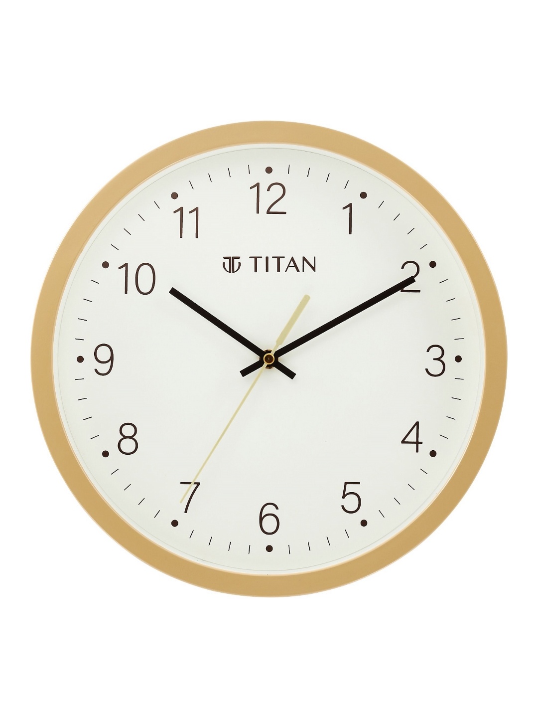 

Titan Cream-Coloured Round Wall Clock