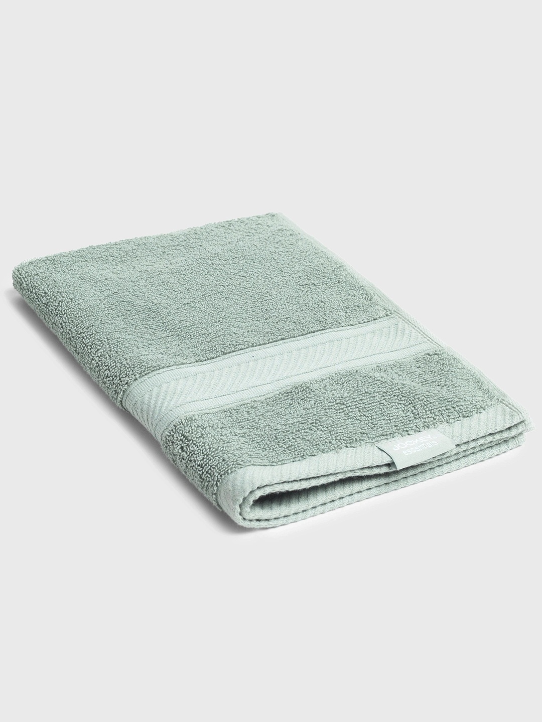 

Jockey Pack Of 2 Cotton Terry Ultrasoft and Durable Solid Hand Towel-T201, Green