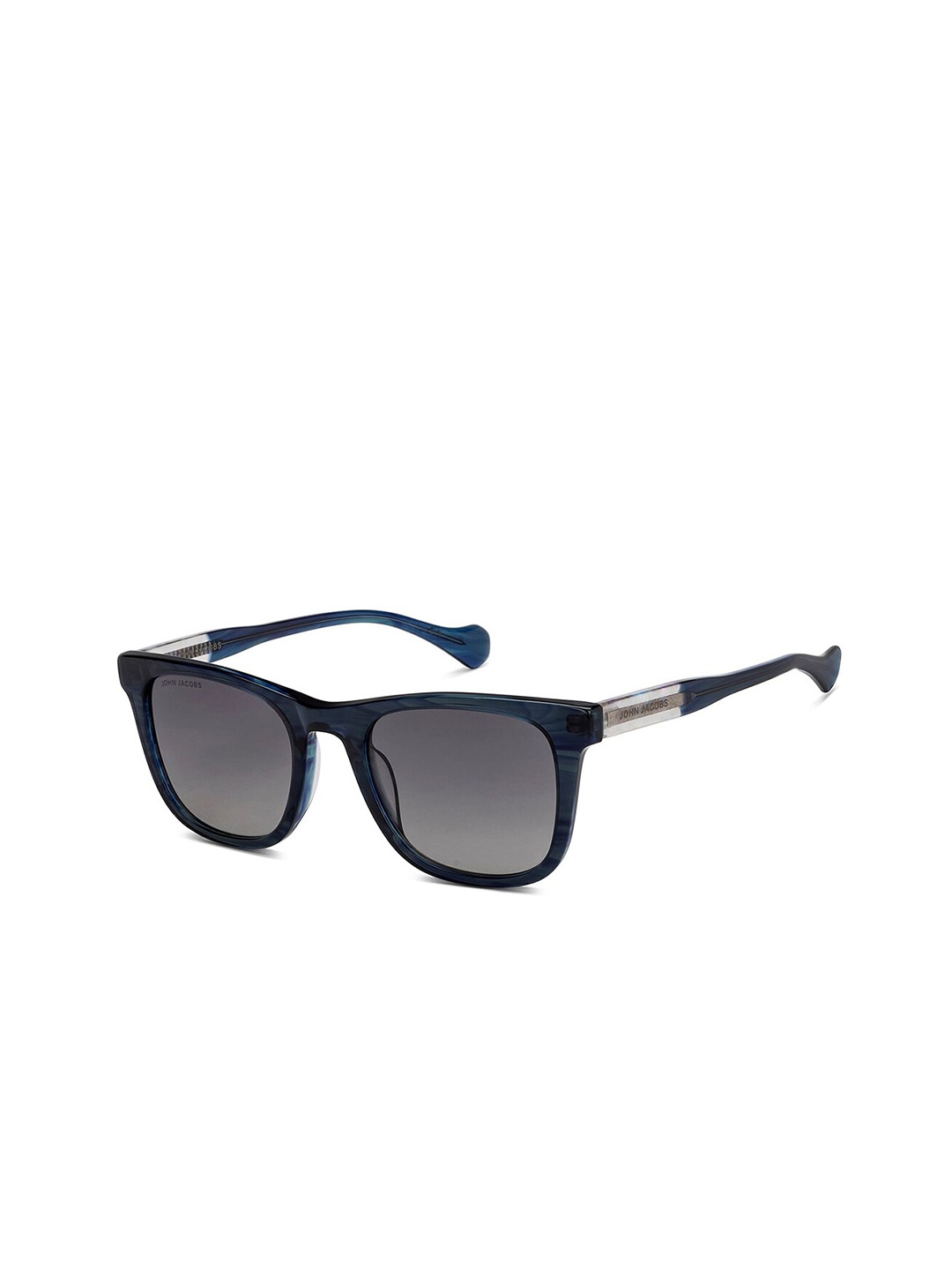 

John Jacobs Unisex Wayfarer Sunglasses with UV Protected Lens 216884, Grey