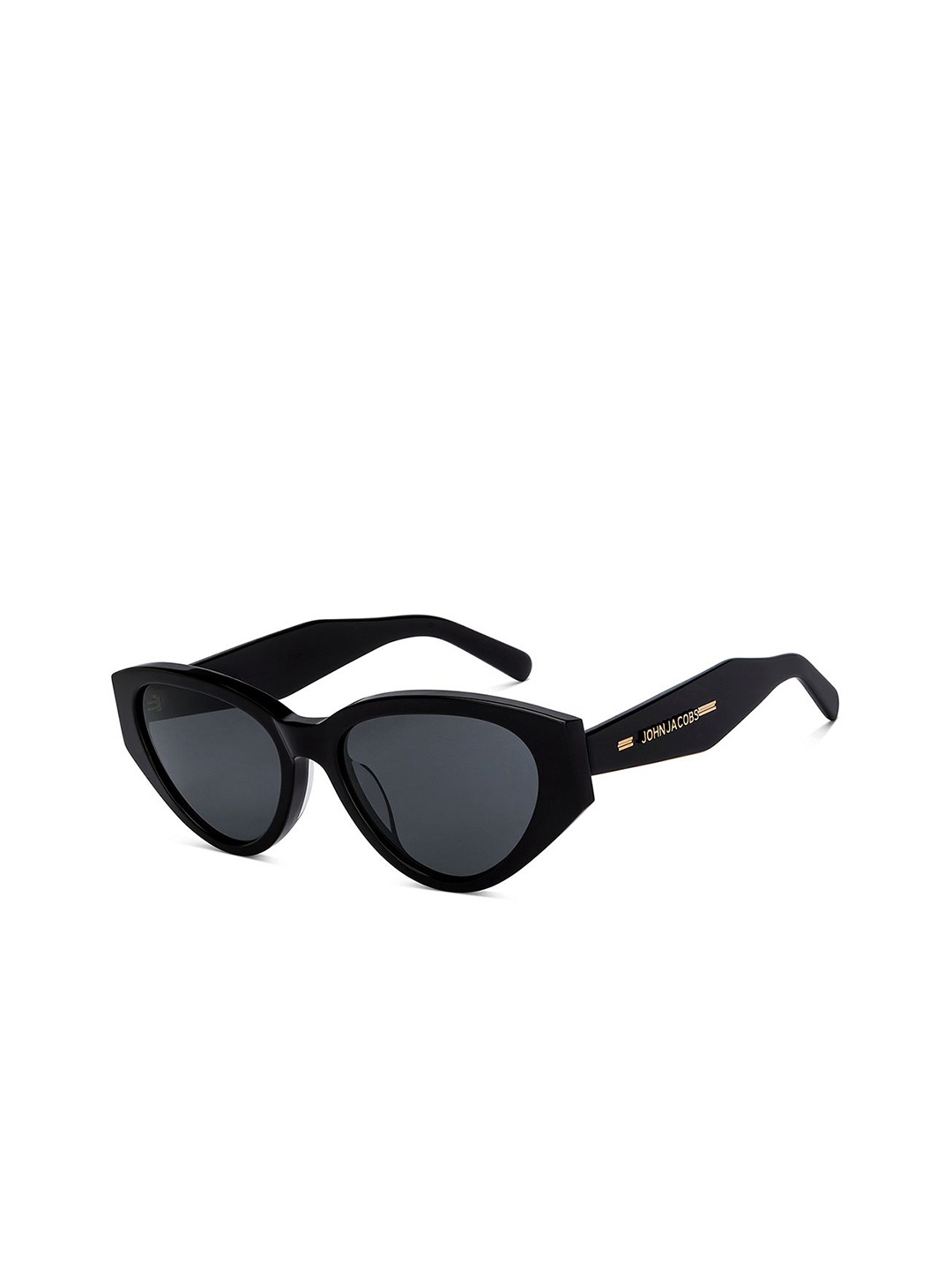 

John Jacobs Women Cateye Sunglasses with UV Protected Lens 216812, Grey