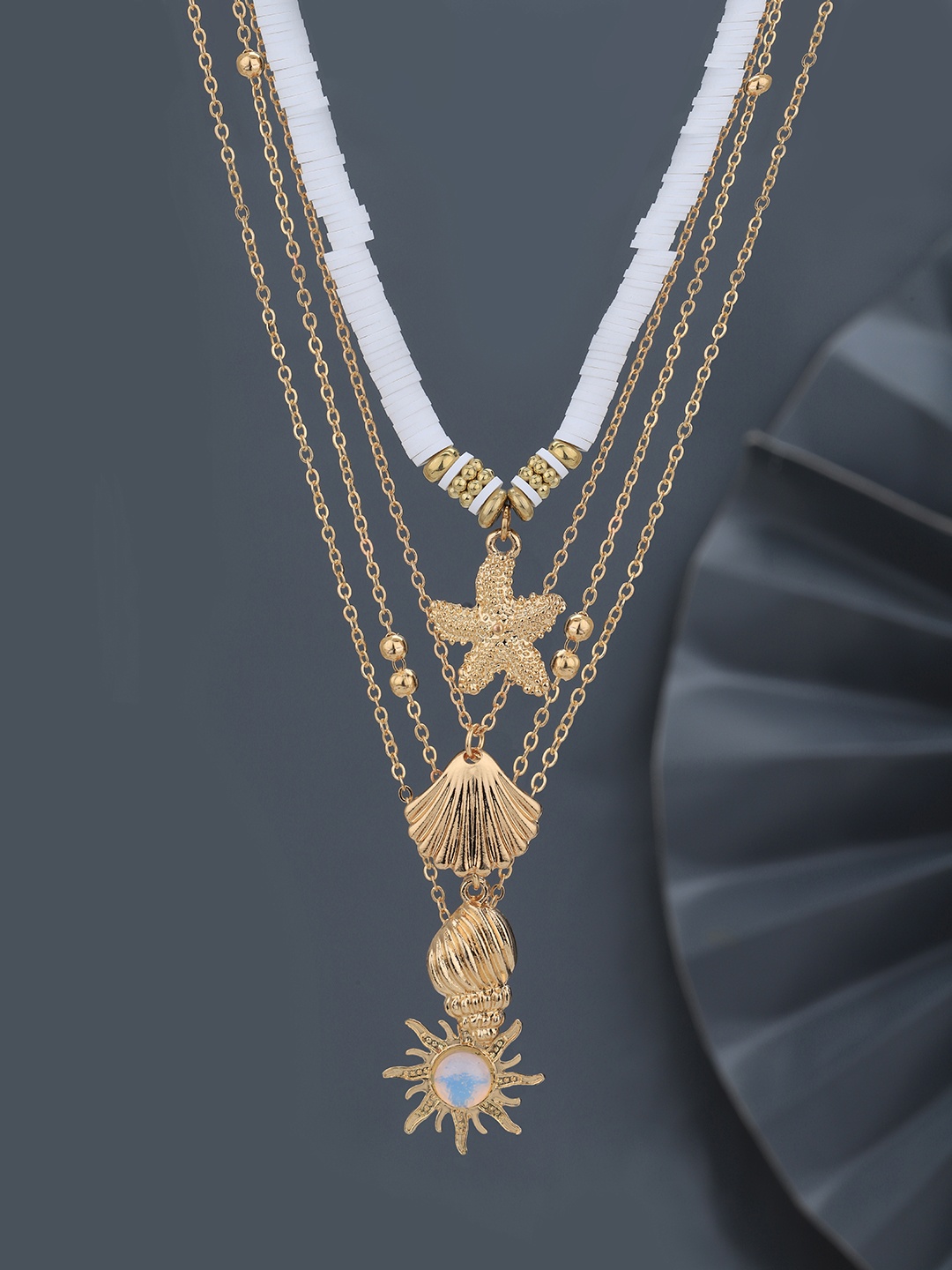 

Carlton London Set Of 4 Rose Gold-Plated Necklaces