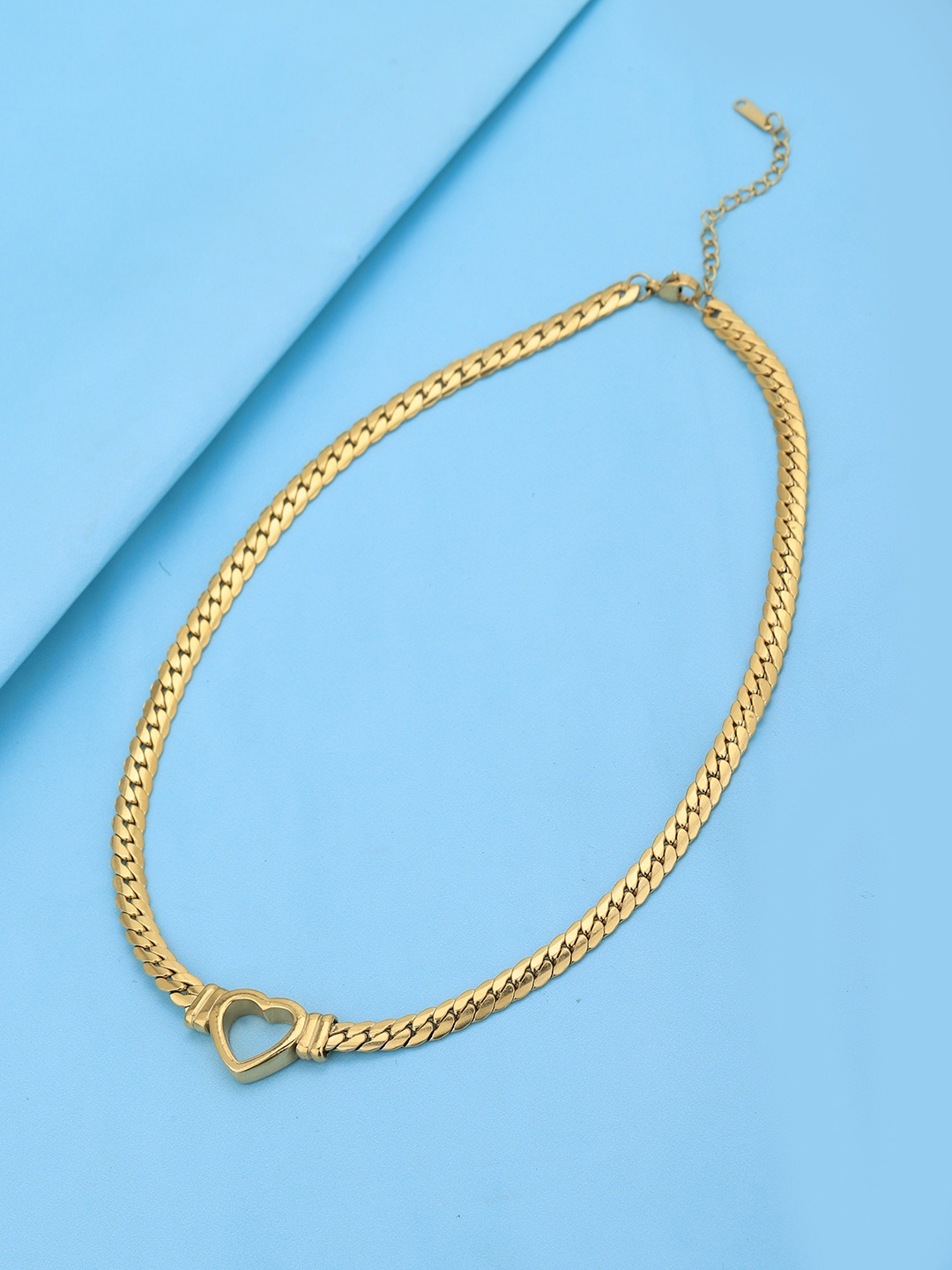 

Carlton London Gold-Plated Stainless Steel Necklace