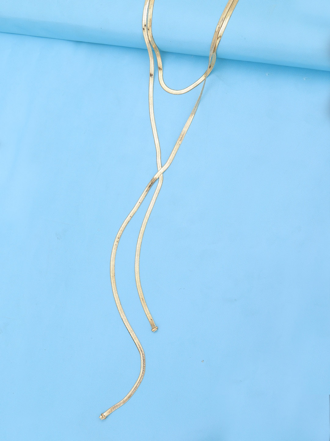 

Carlton London Rose Gold-Plated Layered Necklace