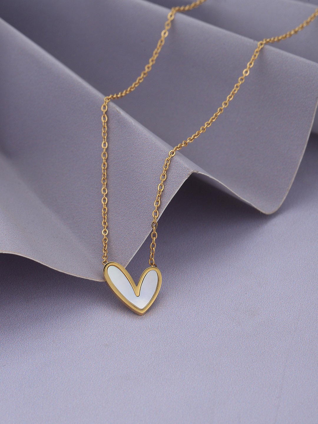 

Carlton London Gold-Plated Stainless Steel Necklace