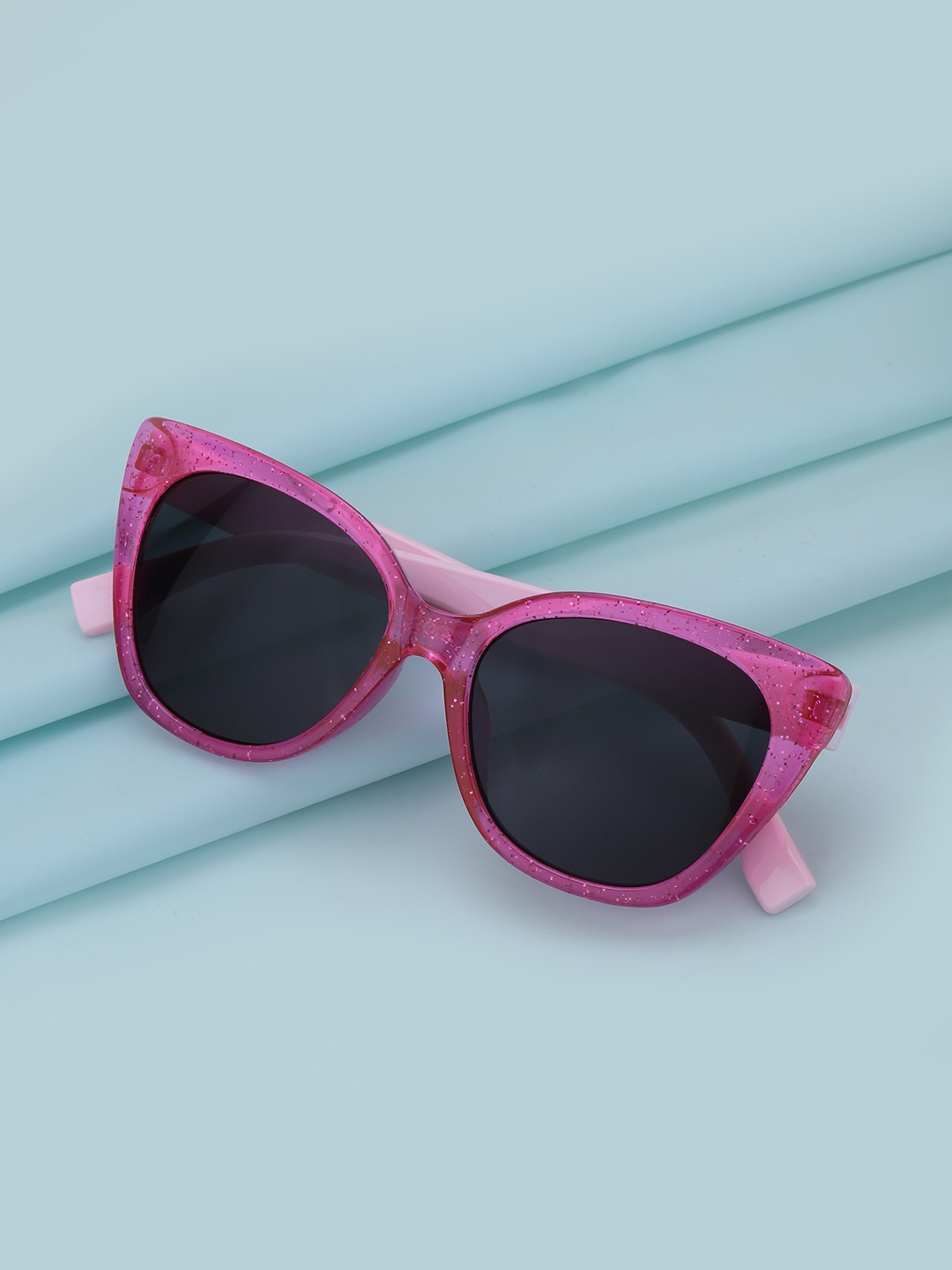 

Carlton London Girls Cateye Sunglasses with UV Protected Lens, Pink