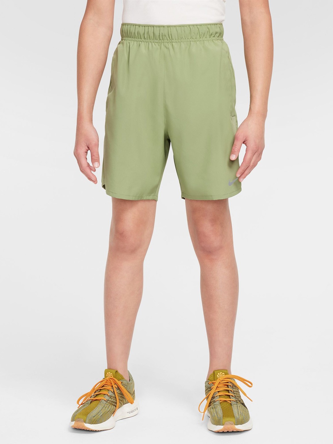 

Nike Boys Dri-FIT Challenger Training Shorts, Green