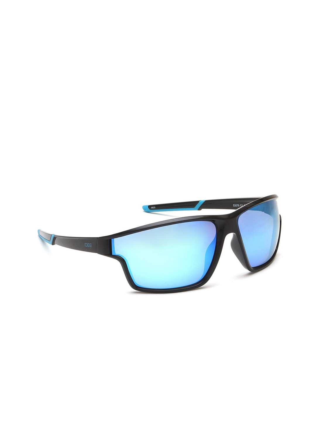 

IDEE Men Sports Sunglasses with UV Protected Lens IDS3079C1SG, Blue