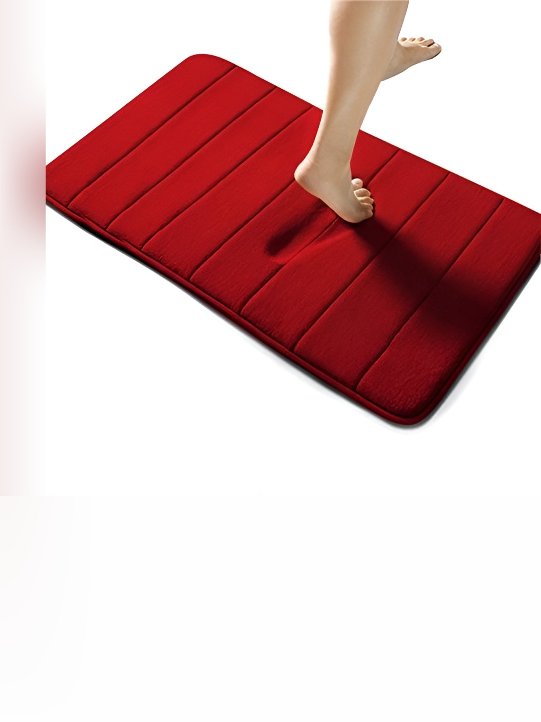 

HomeCloud Red Foam Floor Mats & Dhurries
