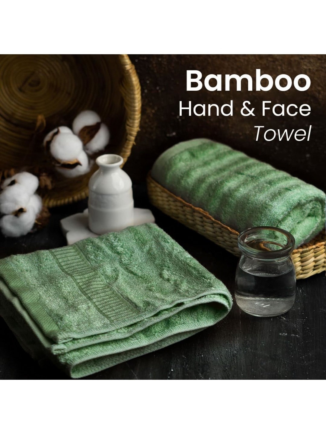 

MUSH Olive Green 2 Piece Other 500 GSM Towel Set