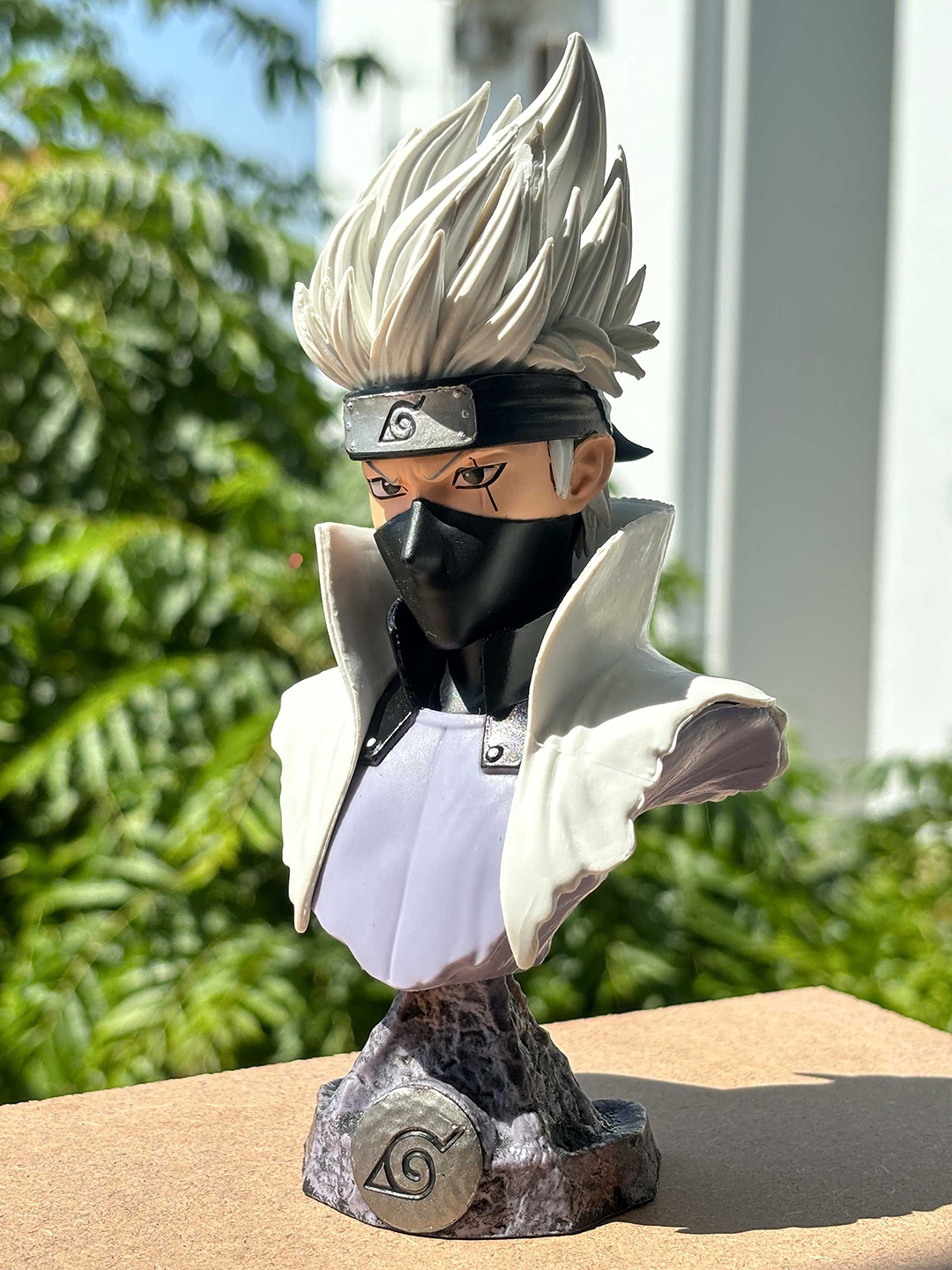 

COMICSENSE Blue Anime Kakashi Copy Ninja Figurine, Lavender