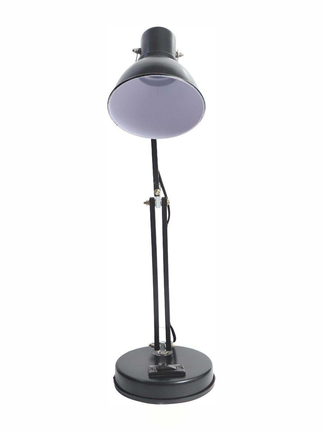 

SPARK WORLD Black Contemporary Bell Shaped Table Lamp
