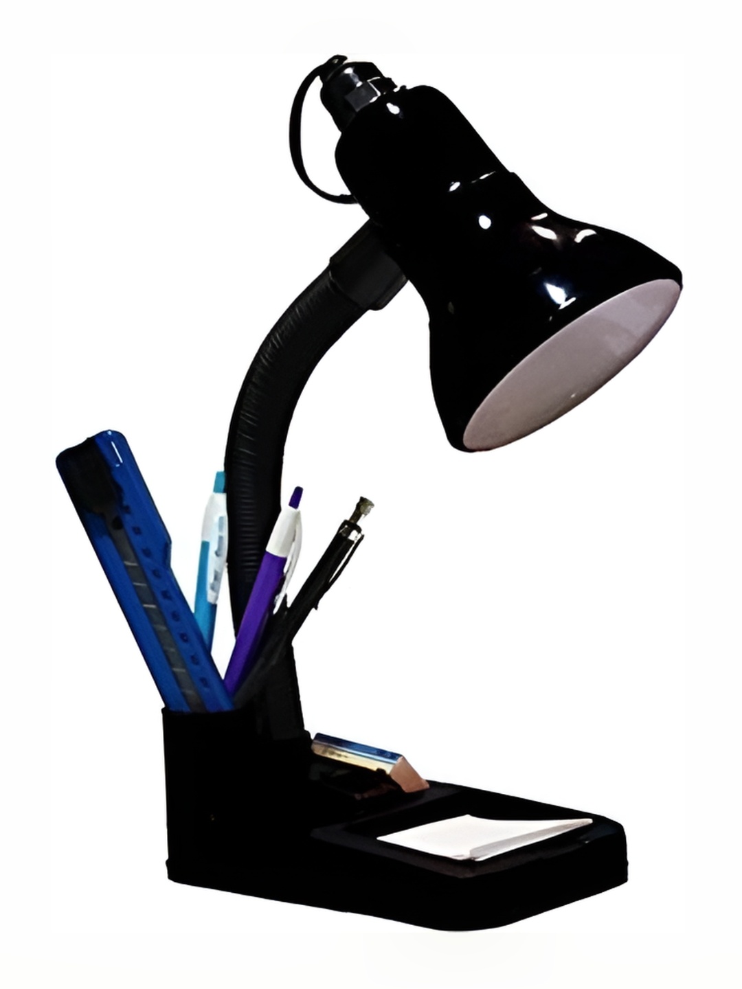 

SPARK WORLD Black Metal Contemporary Abstract Shaped Table Lamp