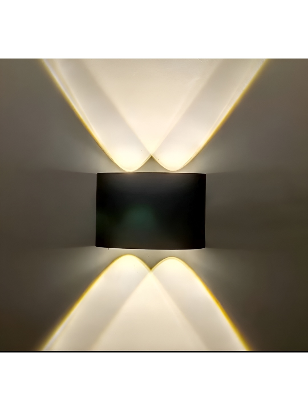 

SPARK WORLD Black Aluminium Contemporary Frustum Shaped Wall Lamp