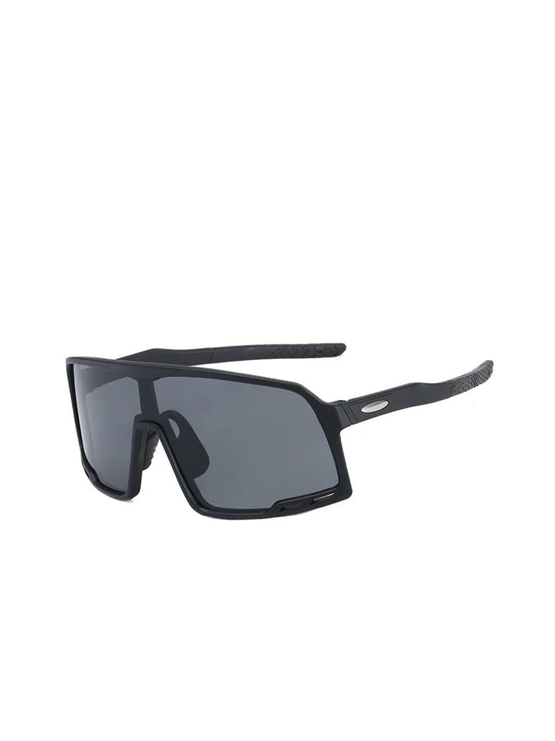 

AUGEN Unisex Oversized Sunglasses with UV Protected Lens VI-SG-155-C1, Black