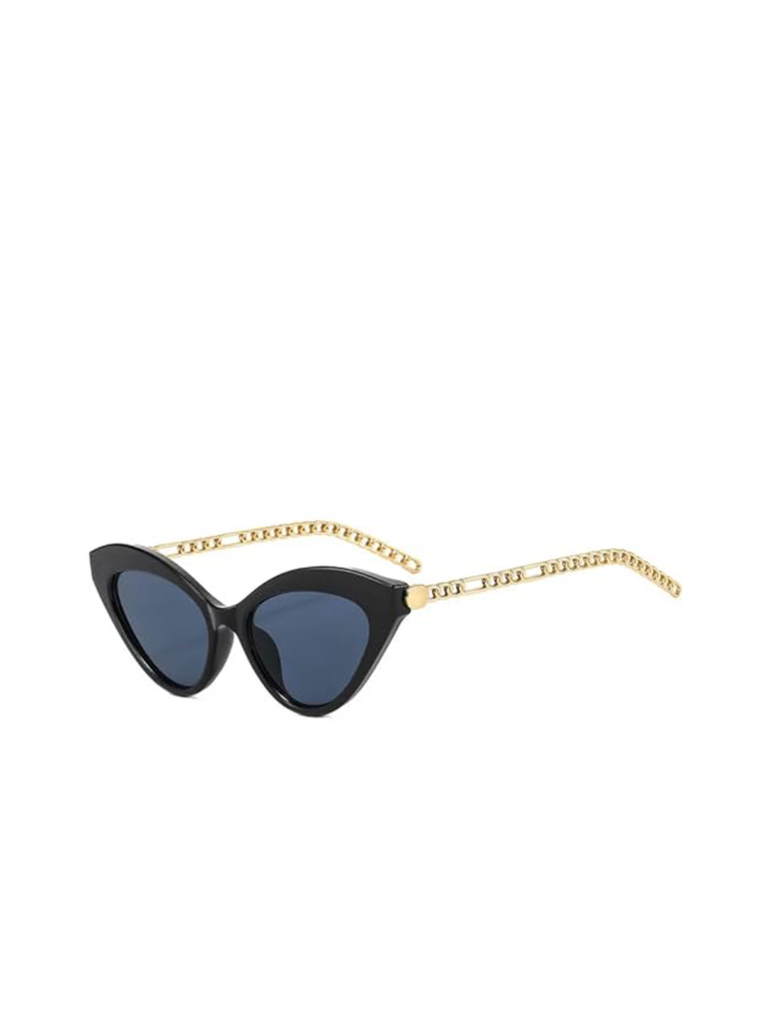 

AUGEN Unisex Cateye Sunglasses with UV Protected Lens VI-SG-161-C1, Black
