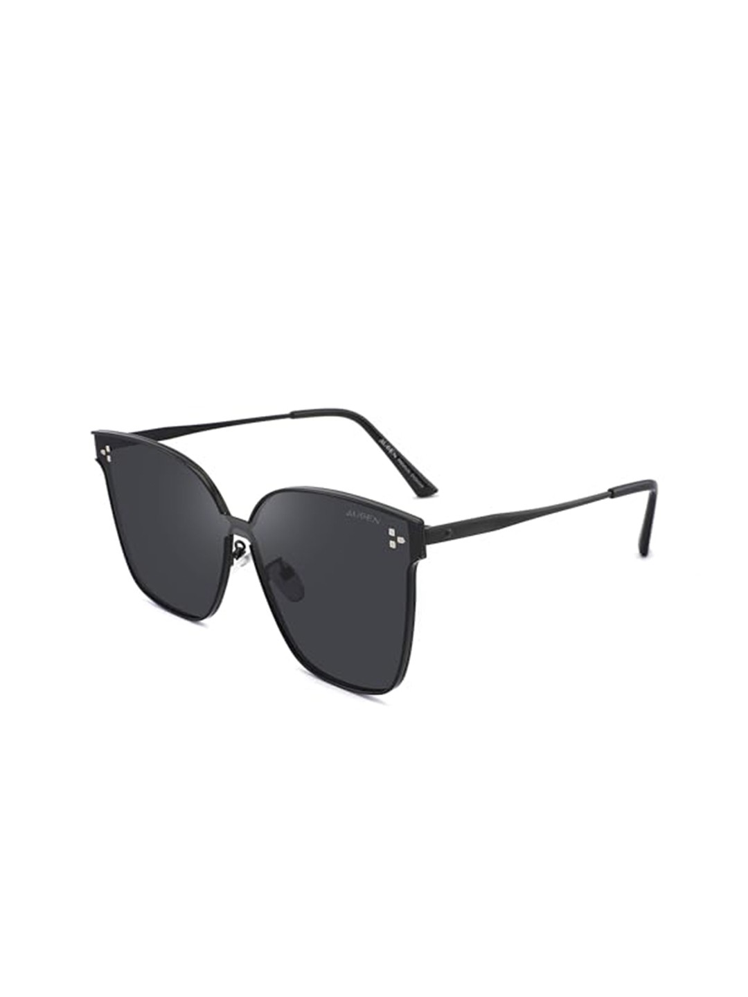 

AUGEN Unisex Oversized Sunglasses with UV Protected Lens VI-SG-152-C1, Black