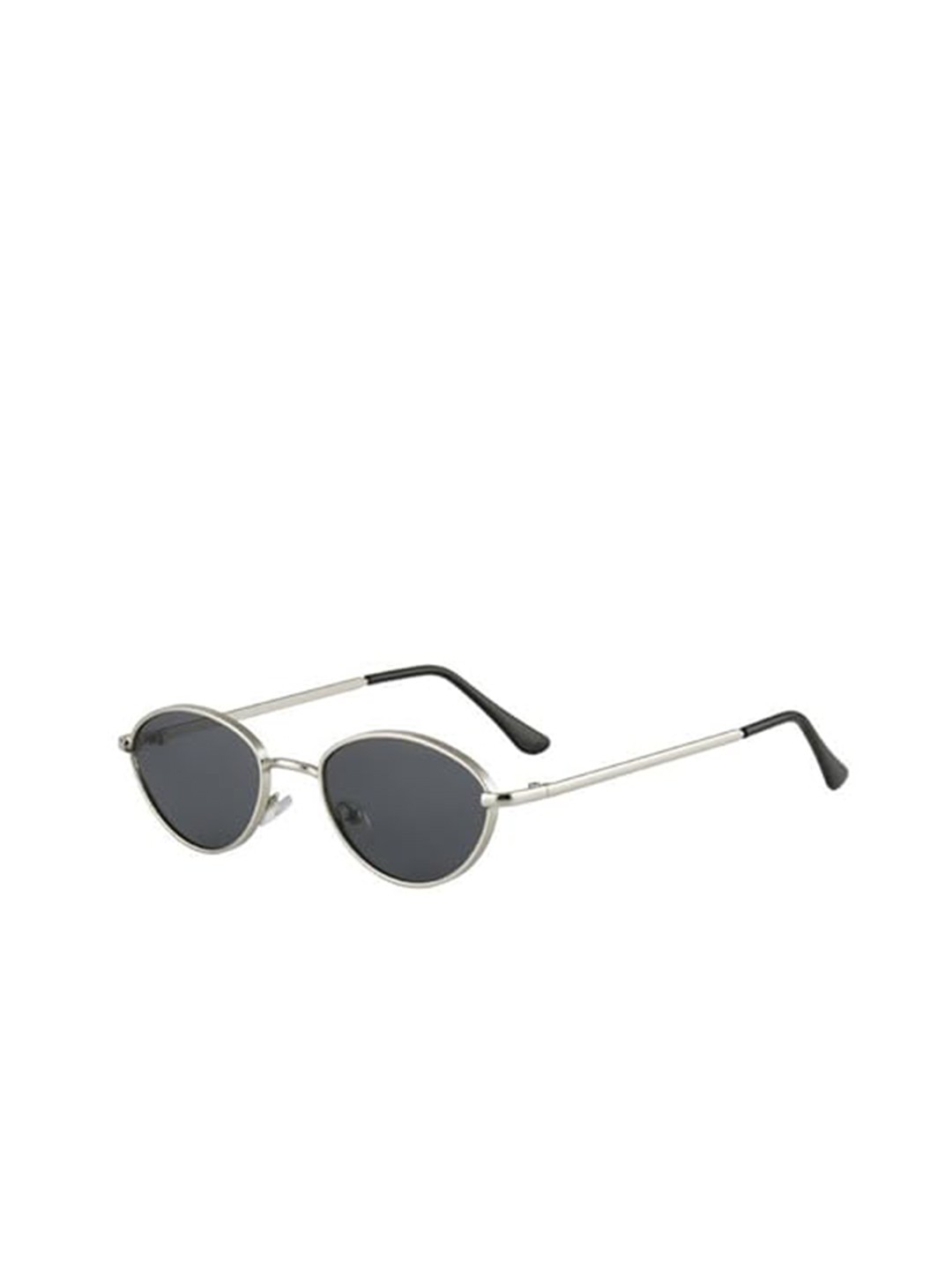 

AUGEN Unisex Oval Sunglasses with UV Protected Lens VI-SG-175-C2, Black