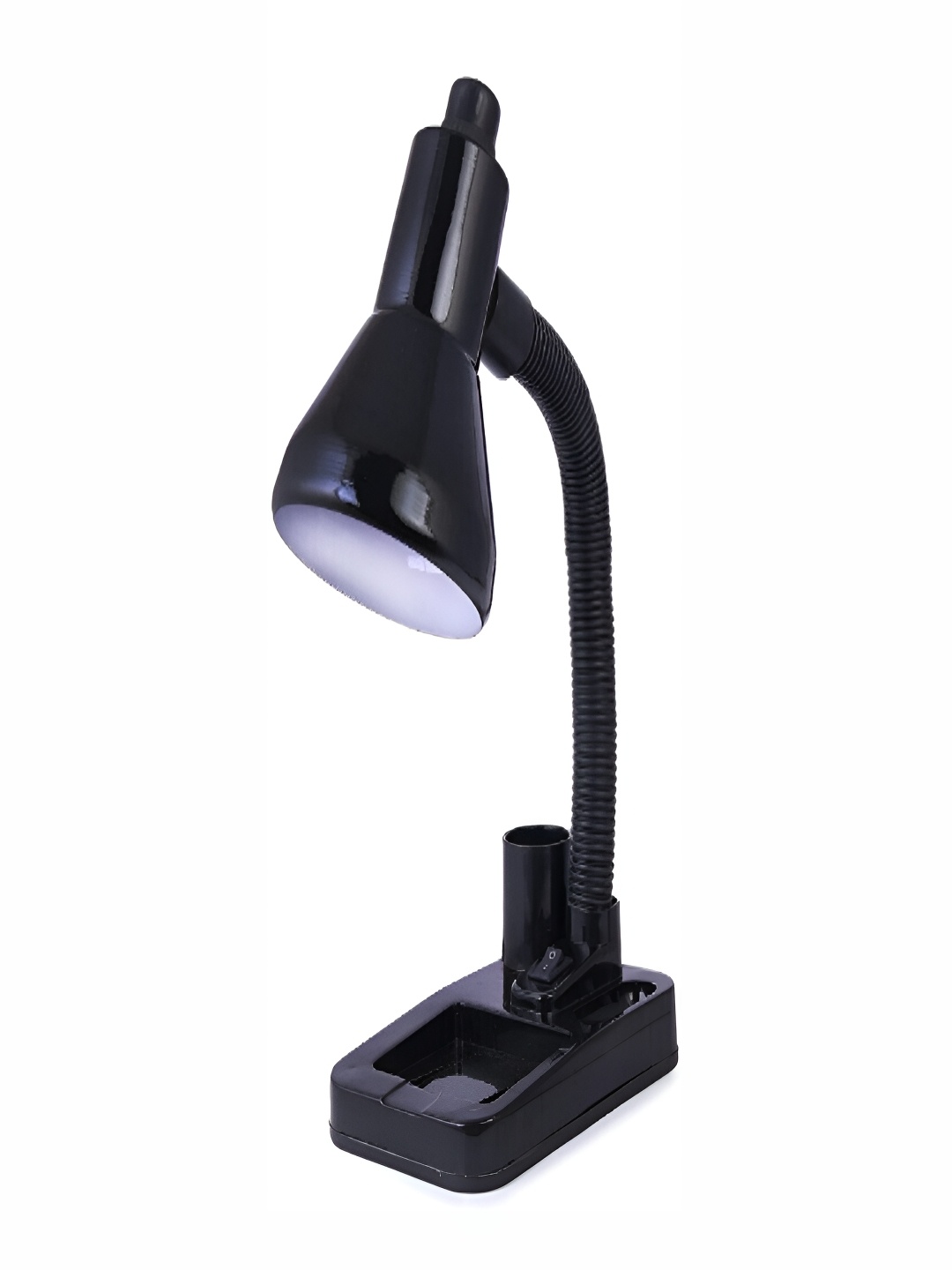 

SPARK WORLD Black Metal Contemporary Bell Shaped Table Lamp