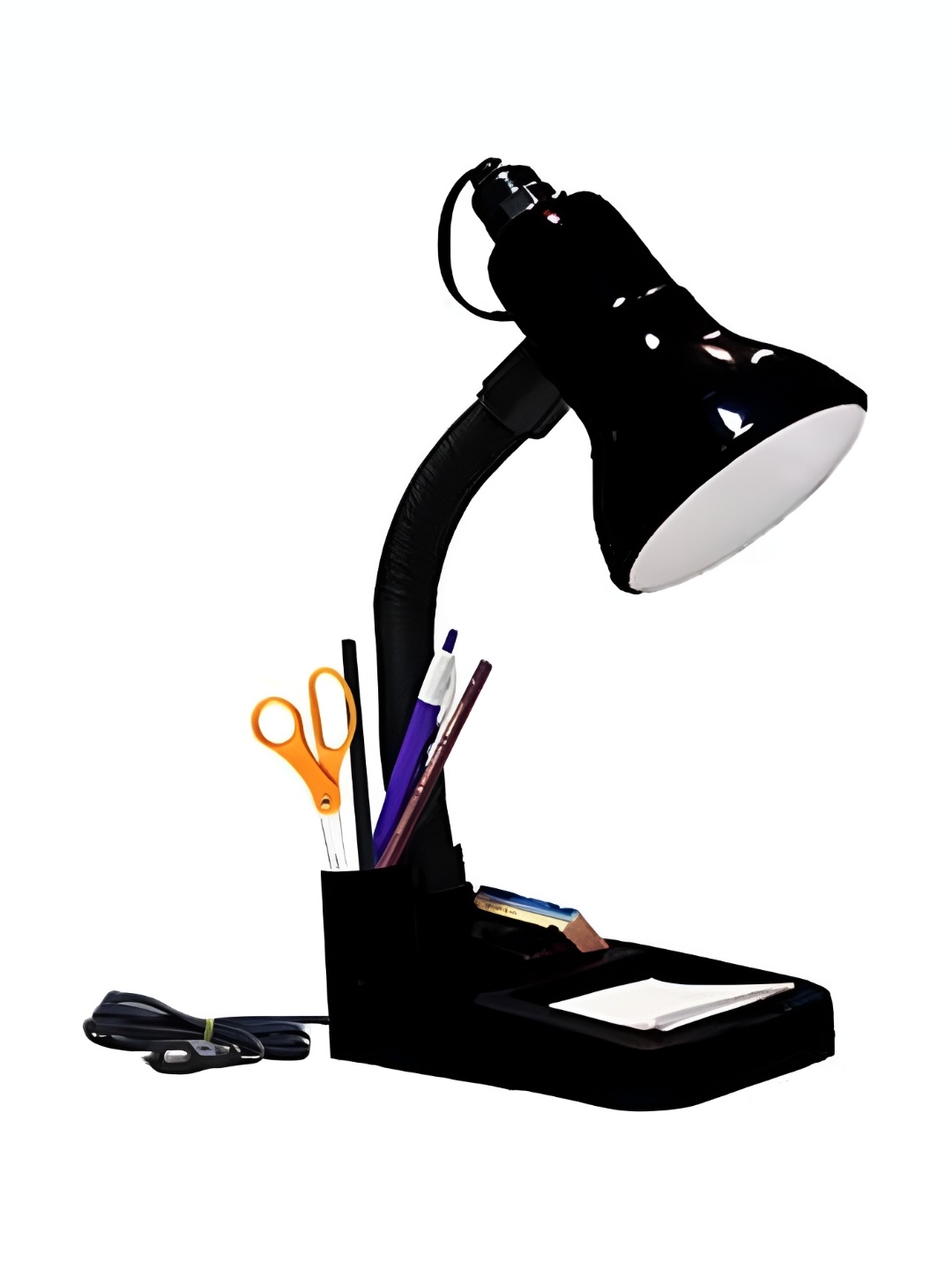 

SPARK WORLD Black Metal Quirky Abstract Shaped Table Lamp
