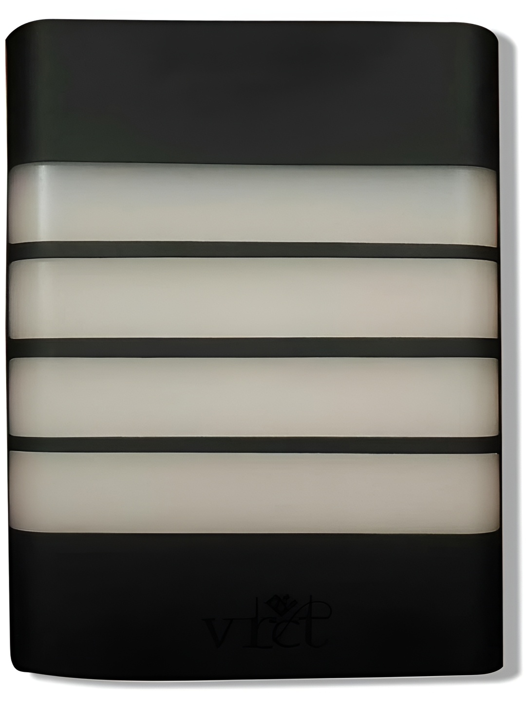

SPARK WORLD Black Textured Rectangle Shaped Wall Lamp