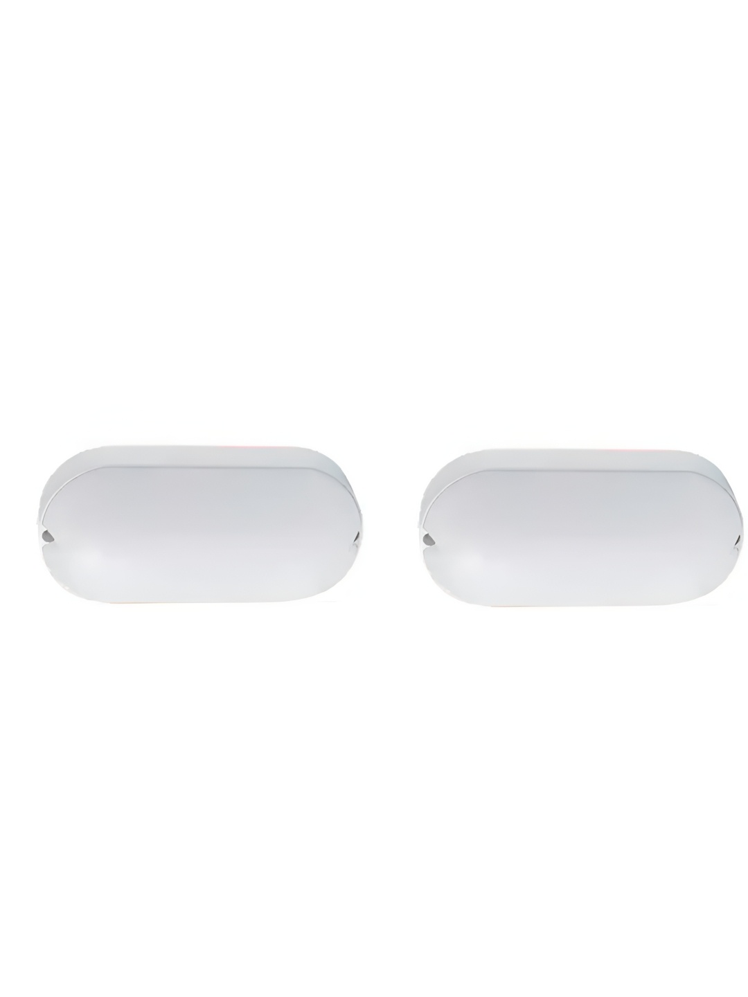 

SPARK WORLD White 2 Pieces Contemporary Rectangle Shaped Wall Lamps