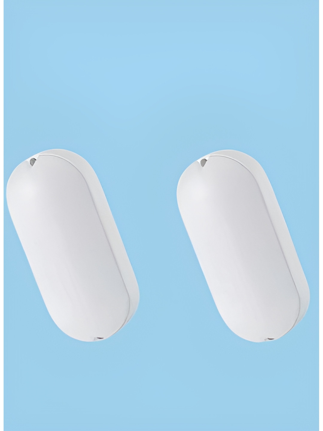 

SPARK WORLD White 2 Pieces Contemporary Abstract Shaped Acrylic Wall Lamps
