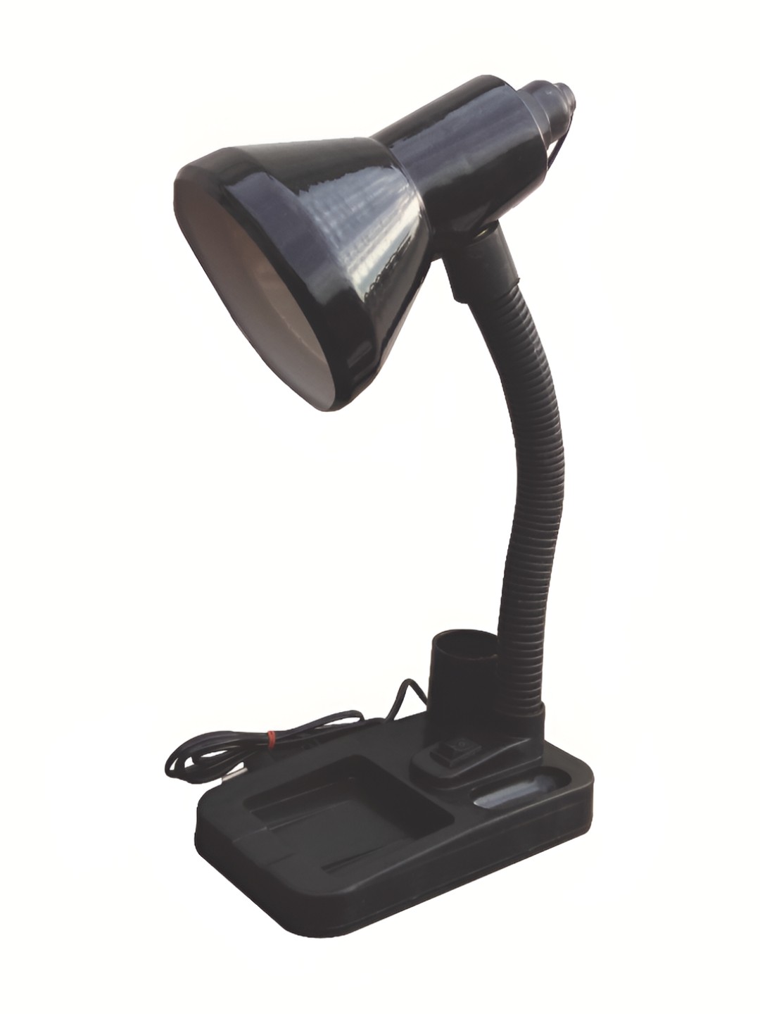 

SPARK WORLD Black Metal Contemporary Bell Shaped Table Lamp