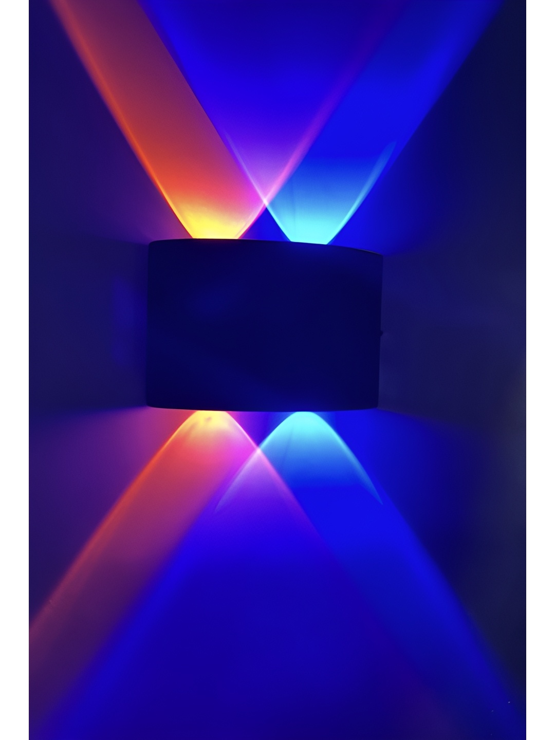 

SPARK WORLD Black Contemporary Rectangle Shaped Wall Lamp