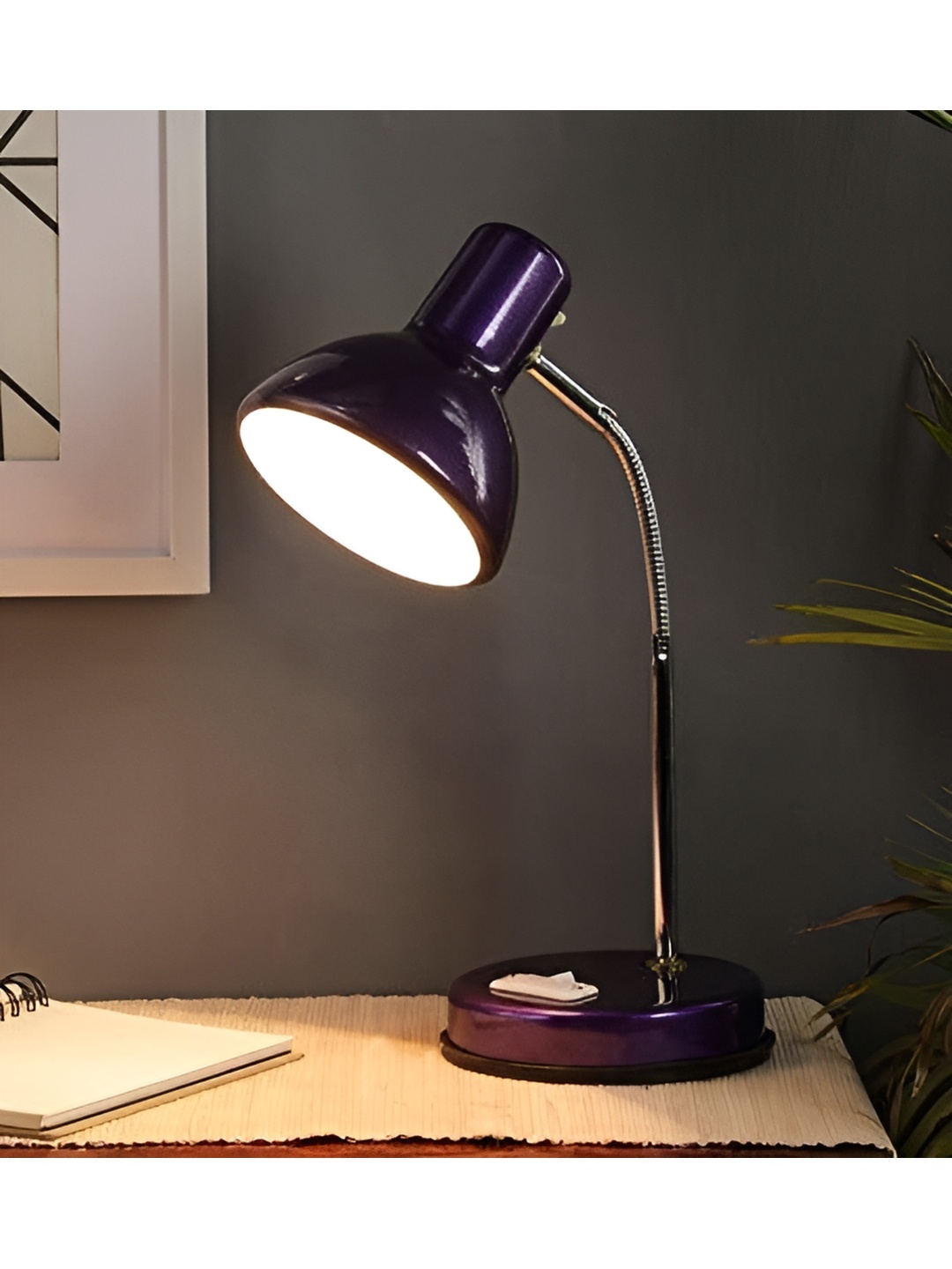 

SPARK WORLD Black Contemporary Table Lamp