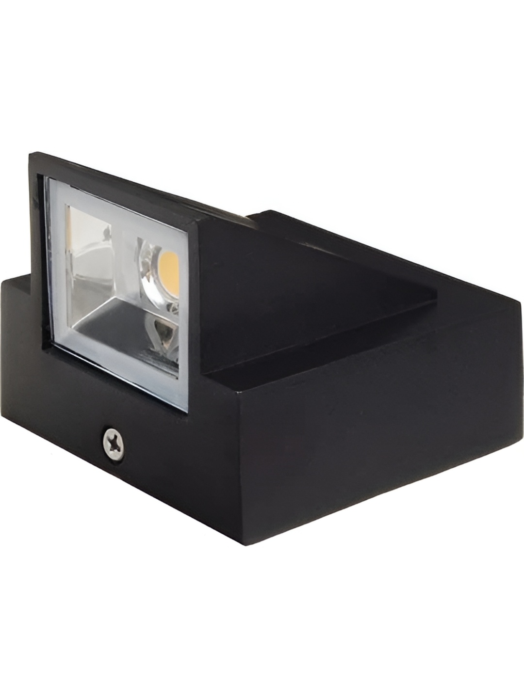 

SPARK WORLD Black Aluminium Contemporary Square Shaped Wall Lamp