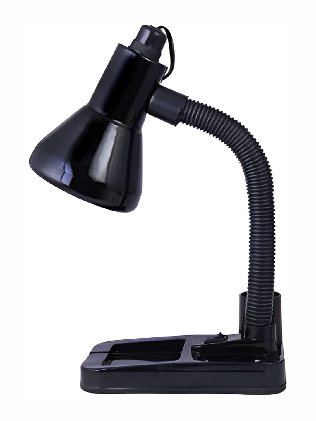 

SPARK WORLD Black Metal Contemporary Bell Shaped Table Lamp