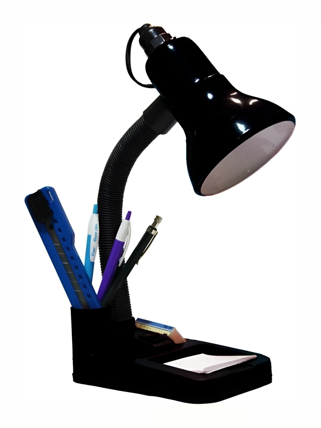 

SPARK WORLD Black Metal Contemporary Table Lamp