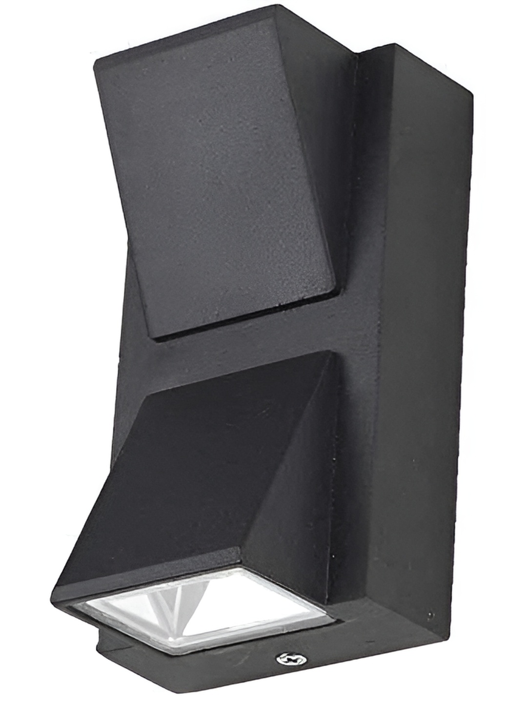 

SPARK WORLD Black Metal Contemporary Square Shaped Wall Lamp