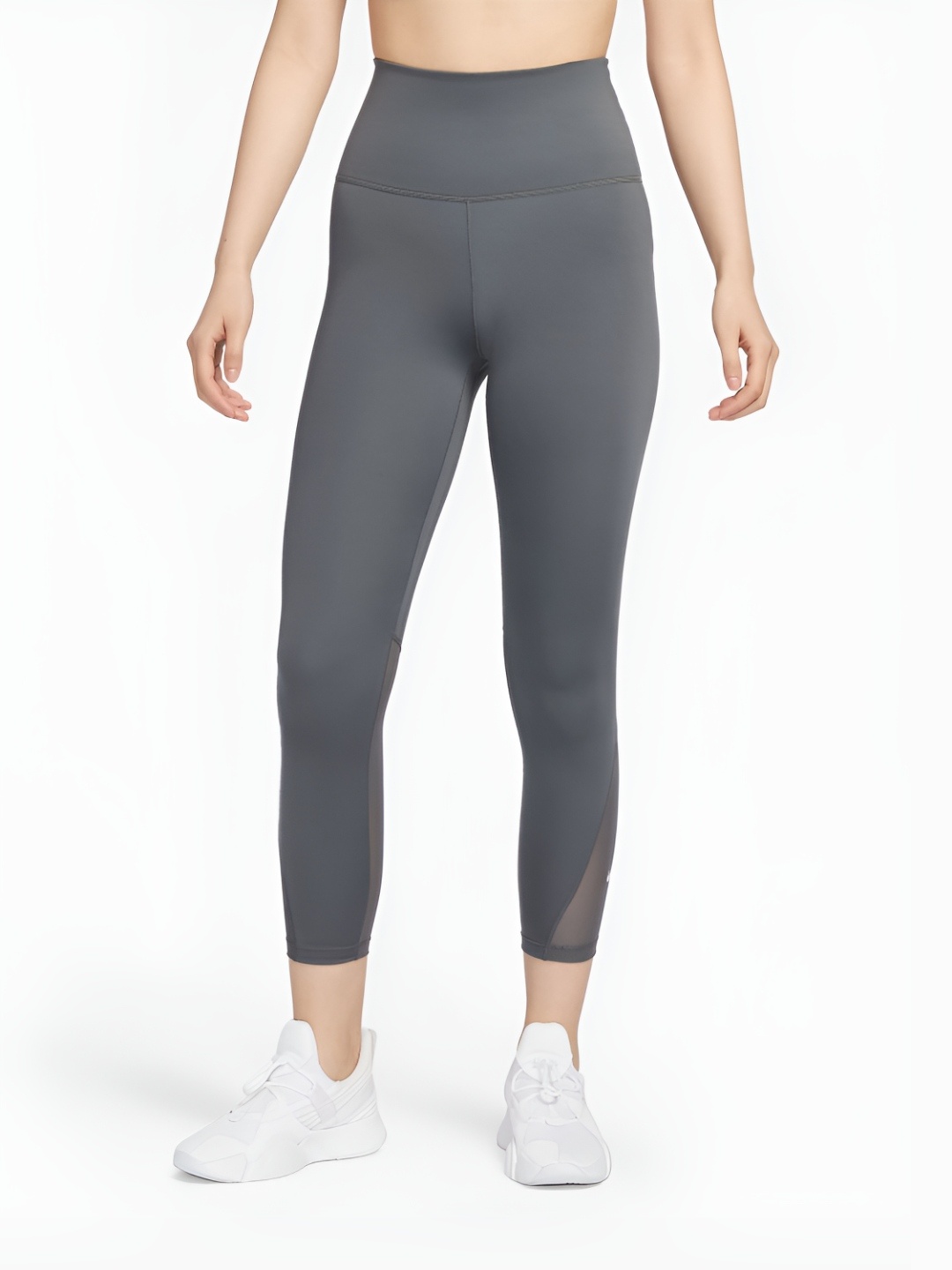 

Nike One Women's High-Waisted 7/8 Leggings, Grey